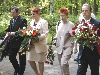 Ehrung auf dem Parkfriedhof Marzahn; Foto: privat