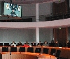 Schülerinnen und Schüler vom Bernstein-Gymnasium im Reichstag; Foto: privat