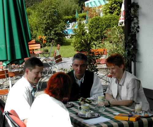 Pressegespräch im Allgäu; Foto: privat