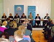 auf der Konferenz zur 'Sicherheitsarchitektur'; Foto: Axel Hildebrandt