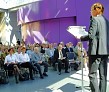 Vorstellung der Geschichtsmeile Wilhelm-Straße; Foto: Axel Hildebrandt