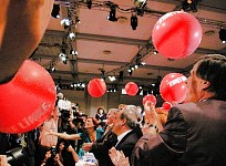 DIE LINKE ist gegründet; Foto: Elke Brosow