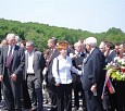 Gedenken in Buchenwald; Foto: Horst Kitzmann