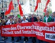 Demo gegen Datenspeicherung und Überwachung; Foto: Axel Hildebrandt