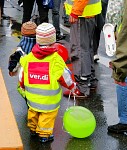 Mai-Kundgebung der Berliner Gewerkschaften am Brandenburger Tor, ver.di-Nachwuchs; Foto: Elke Brosow