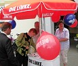 Kommunalwahlkampf in Neuenhagen; Foto: Axel Hildebrandt