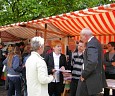 Auf dem Marktplatz der Demokratie auf dem Berliner Breitscheidplatz; Foto: Elke Brosow