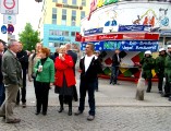 Gegen Nazis - Treffpunkt Schönhauser Allee; Foto: Elke Brosow