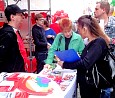 lesbisch-schwules Straßenfest, Stand der LINKEN; Foto: Axel Hildebrandt