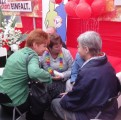 lesbisch-schwules Straßenfest, bei der SPD; Foto: Axel Hildebrandt