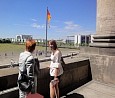 Marzahner Austauschschülerin in den USA im Bundestag; Foto: Axel Hildebrandt