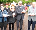 Tauben zum Weltfriedenstag; Foto: Elke Brosow