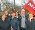 Demonstration gegen NPD-Feier; Foto: Katina Schubert