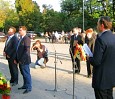 Gedenken in Babi Jar; Foto: Helmut Schröder