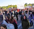 Occupy Wall Stree - Demo in Berlin; Foto: Axel Hildebrandt