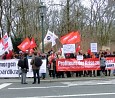 Proteste vor dem Bundestag; Foto: Axel Hildebrandt