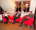 in Magdeburg: Lischka trifft Sebastian Edathy und Petra Pau; Foto: Axel Hildebrandt