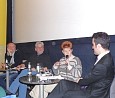 Podiumsdiskussion zum NSU-Nazi-Desaster auf dem Fest der Linken; Foto: Elke Brosow