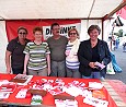 Berliner LINKE auf dem 'Tag der Erinnerung und Mahnung'; Foto: Elke Brosow