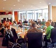 Journalistik-Studenten zu Besuch im Bundestag; Foto: Axel Hildebrandt