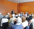 Besuchergruppe im Bundestag; Foto: Axel Hildebrandt