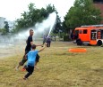 Wasserschlacht im Feriensommer; Foto: Gustav Wöhrmann