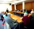 Mitglieder der 'Humanistischen Union'aus Marzahn-Hellersdorf im Bundestag; Foto: Axel Hildebrandt