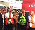 Auf dem Kirchentag mit Bodo Ramelow und SPD-MdB-Kollegen; Foto: privat