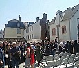 Marx-Skulptur in Trier zum 200. Geburtstag; Foto: Axel Hildebrandt