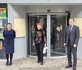 An der Lomonossow-Schule; Foto: privat