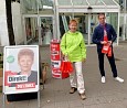 Infostand mit Björn Tielebein; Foto: privat