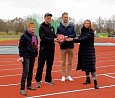 Einweihung des Fortuna-Leichtathletik-Stadions; Foto: Die Hellersdorfer