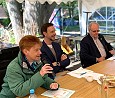 Unternehmerfrühstück mit Bezirksbürgermeister Gordon Lemm; Foto: Feliks