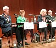 Podiumsdiskussion auf dem Katholikentag; Foto: Monika von der Lippe