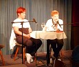 Podiumsdiskussion in Kaufbeuren mit Susanne Ferschl; Foto: Elke Brosow