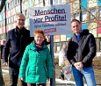 Wahlkampf in Marzahn; Foto: privat