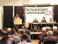W&auml;hlervertreterInnen-Versammlung in Marzahn-Hellersdorf; Foto: Axel Hildebrandt
