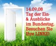 Tag der Einblicke und Ausblicke im Bundestag am 14.9.