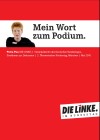 Mein Wort zum Podium.